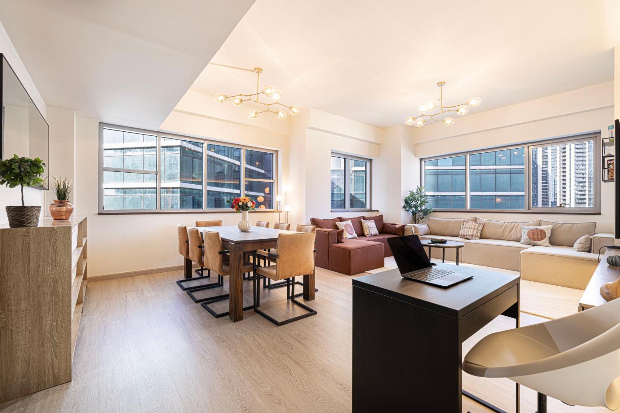 두바이 Next'House - Business Bay Central - 5 Min From Burj Khalifa 호스텔 외부 사진