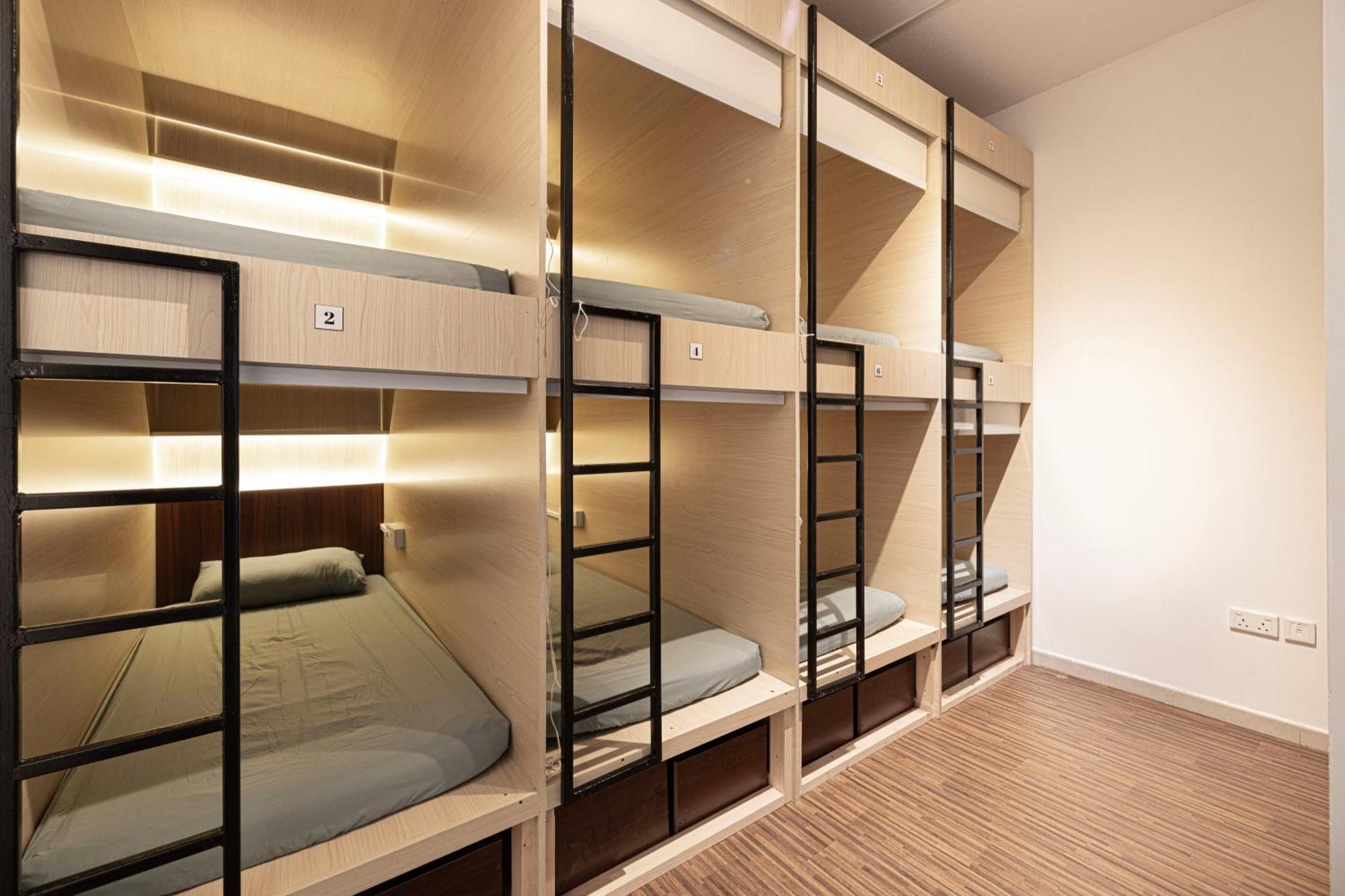 두바이 Next'House - Business Bay Central - 5 Min From Burj Khalifa 호스텔 외부 사진