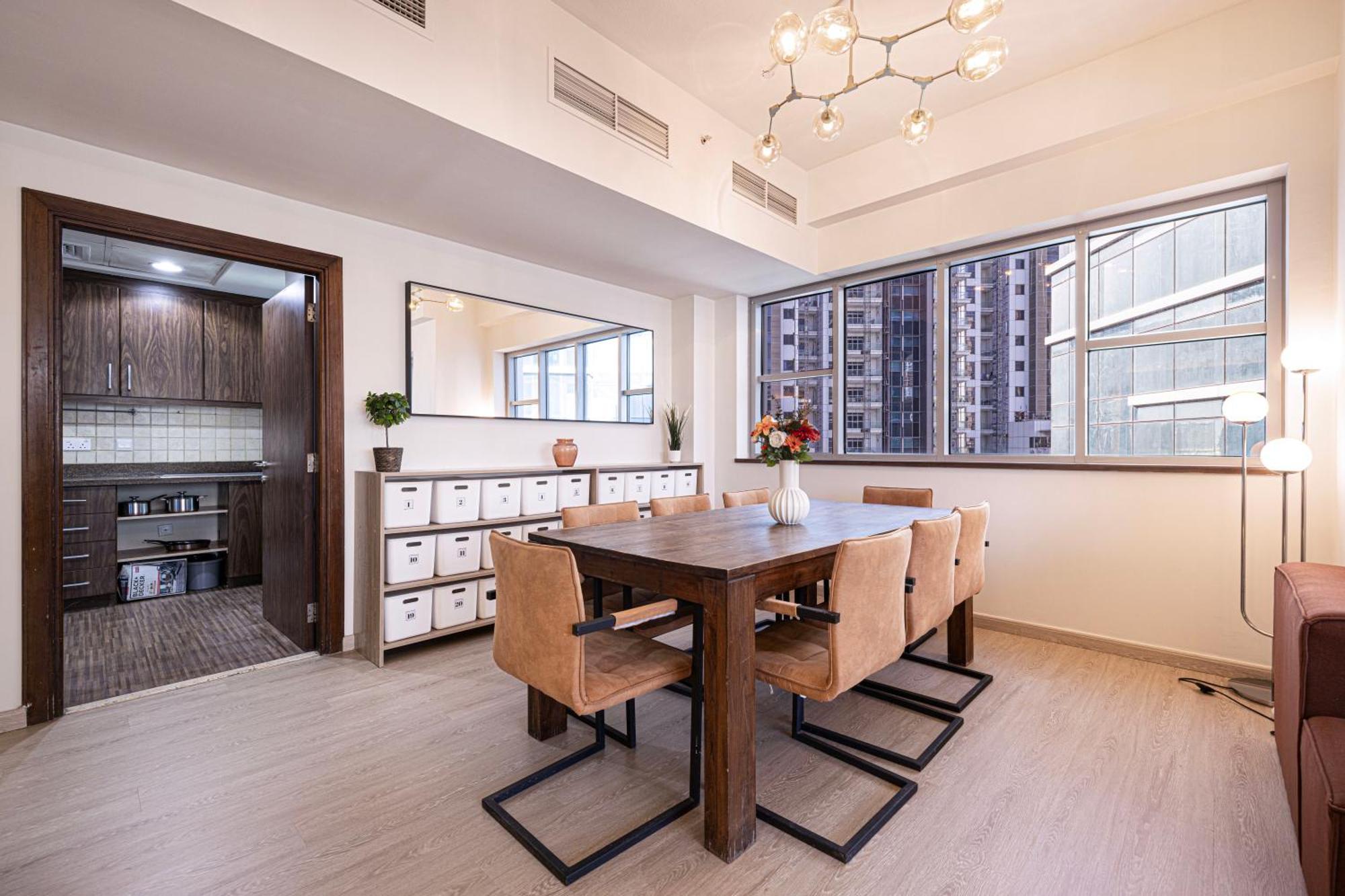 두바이 Next'House - Business Bay Central - 5 Min From Burj Khalifa 호스텔 외부 사진